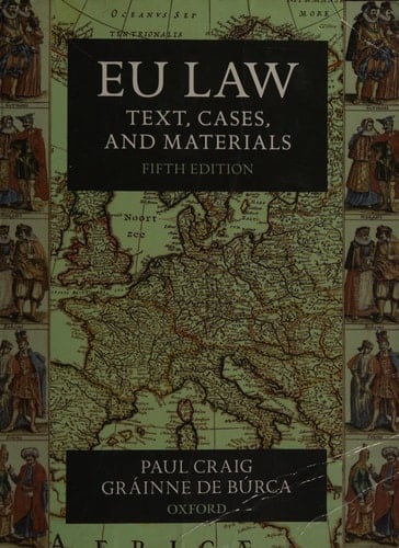EU Law: Text, Cases, and Materials