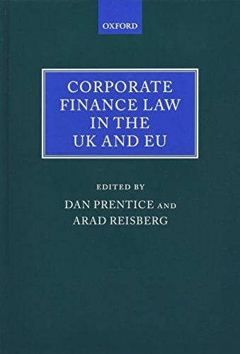 Corporate Finance Law in the UK and Eu