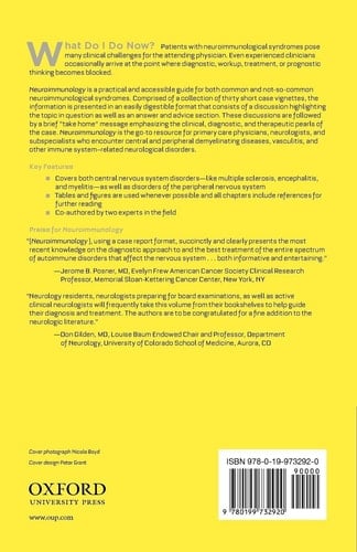 Neuroimmunology (What Do I Do Now)