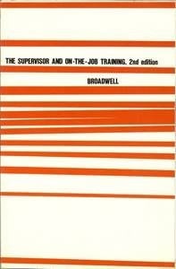 The Supervisor and On-The-Job Training