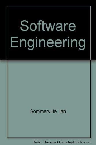 Software Engineering (International Computer Science Series)