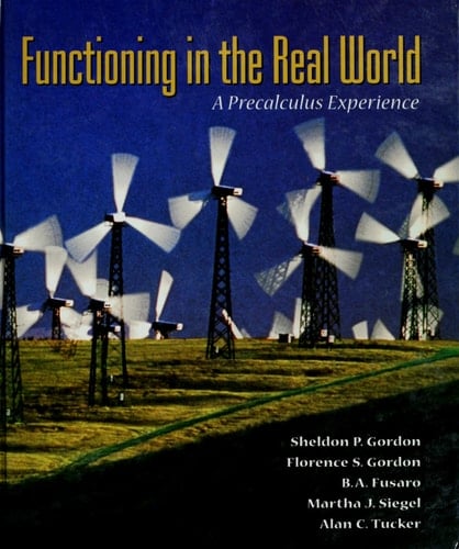 Functioning in the Real World: A Precalculus Experience
