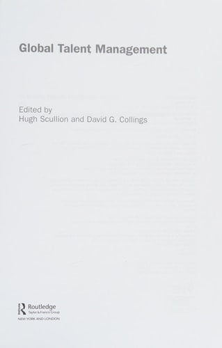 Global talent management