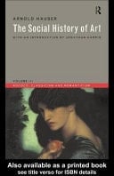 Social History Of Art, Volume 3