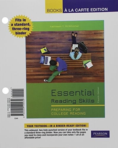 Essential Reading Skills, Books a la Carte Edition (4th Edition)