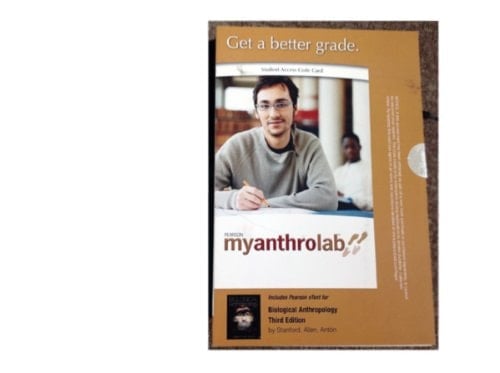 MyAnthroLab with Pearson eText -- Standalone Access Card -- for Biological Anthropology (3rd Edition)
