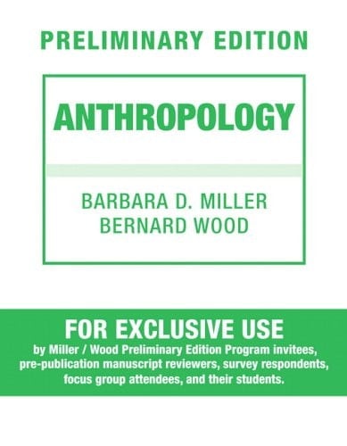 Anthropology, Preliminary Edition