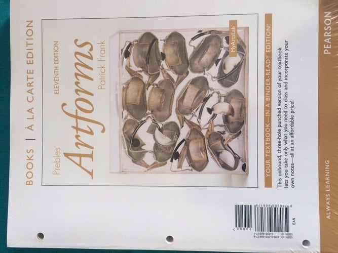 Prebles' Artforms -- Books a la Carte (11th Edition)