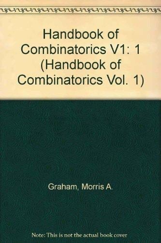 Handbook of Combinatorics Vol. 1