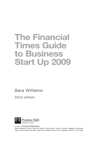 Business Start Up 2009