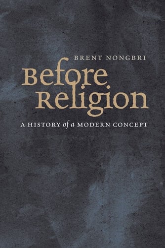 Before Religion