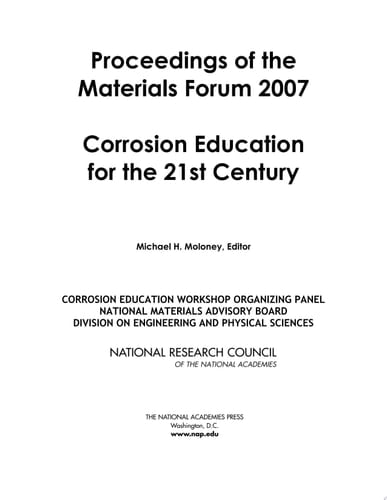 Proceedings of the Materials Forum 2007