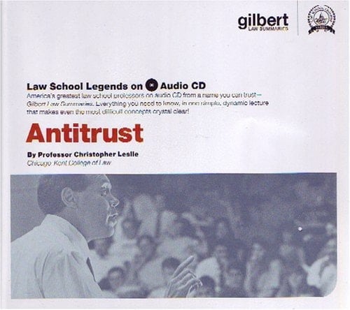 Law School Legends Audio on Antitrust Law (Law School Legends Audio Series)