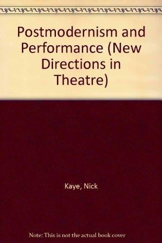 Postmodernism and Performance