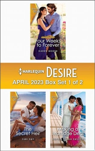 Harlequin Desire April 2023 - Box Set 1 of 2