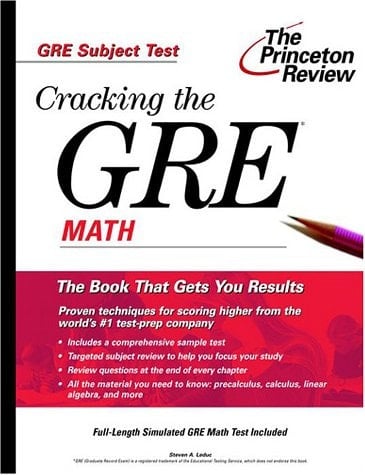 Cracking the GRE Math Subject Test