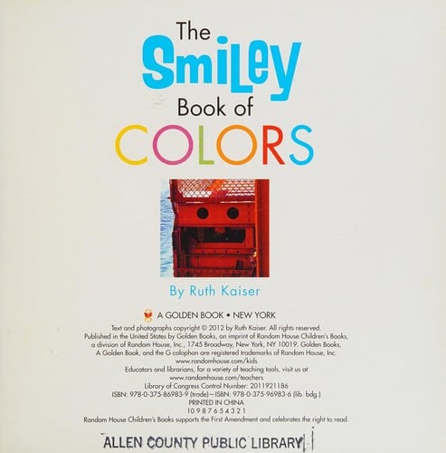 The Smiley Book of Colors