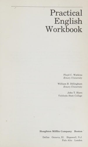 Practical English Workbook