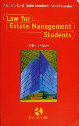 Law for Estate Management Students