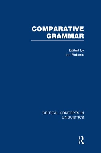Comparative Grammar: The null-subject parameter