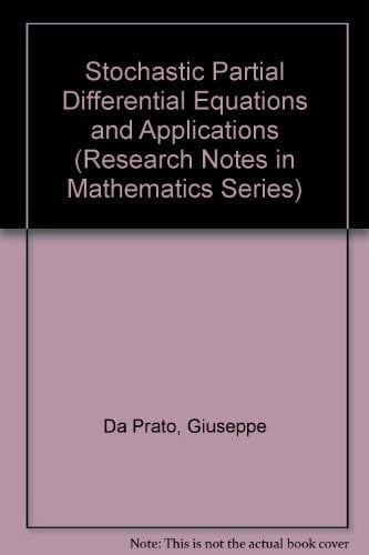 Stochastic Partial Differential Equations and Applications