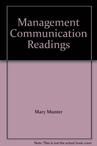 Management Communication Readings