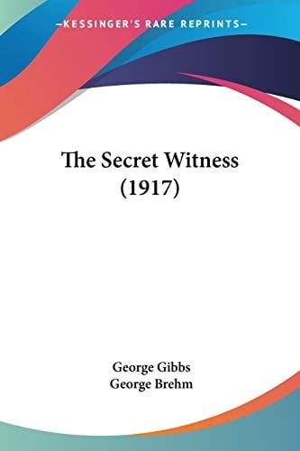 The Secret Witness (1917)