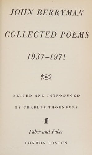 Collected Poems 1937-1971