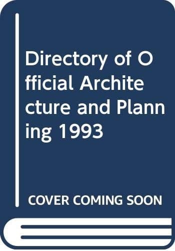 Directory of Official Architecture and Planning