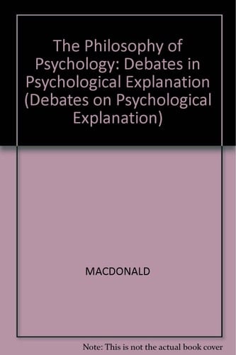 Philosophy of Psychology