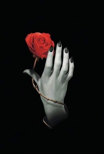 Rose Hand Journal