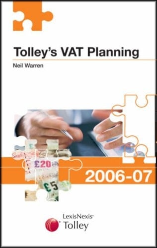 Tolley's VAT Planning