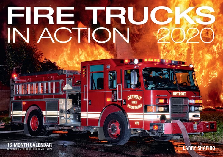 Fire Trucks in Action 2020: 16-Month Calendar - September 2020 Through December 2020
