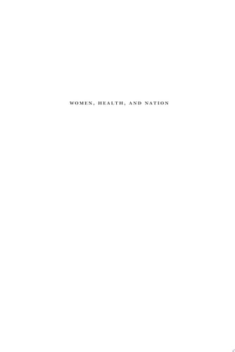 Women, Health, and Nation