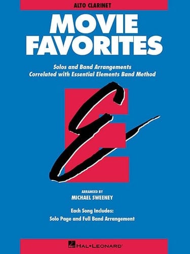 Essential Elements Movie Favorites Eb Alto Clarinet