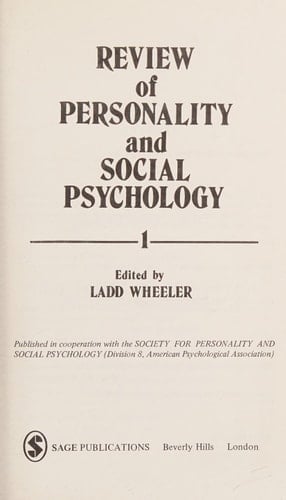 Review of Personality and Social Psychology Volume 2