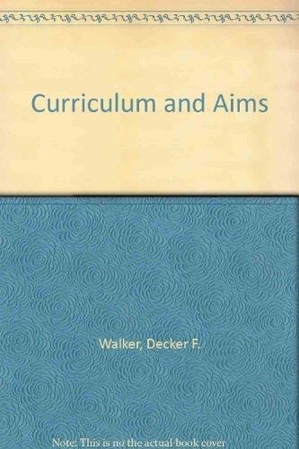 Curriculum and Aims