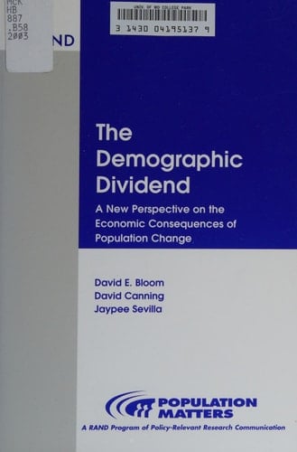 The Demographic Dividend A New Perspective on the Economic Consequences of Population Change