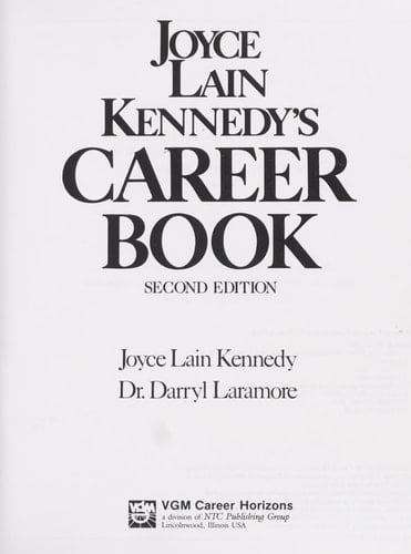 Joyce Lain Kennedy's Career Book