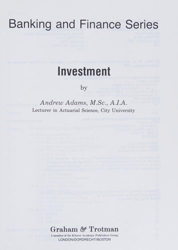 Investment