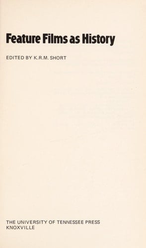 Feature Films As History