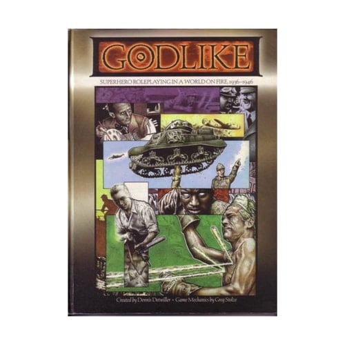 Godlike Superhero Roleplaying in a World on Fire, 1936-1946