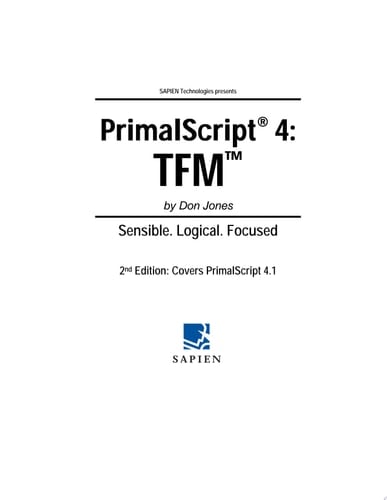 Primalscript 2007 Tfm