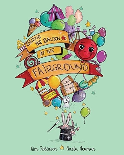 Bertie The Balloon at the Fairground