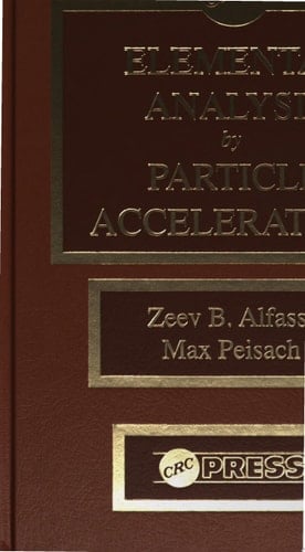 Elemental Analysis by Particle Accelerators