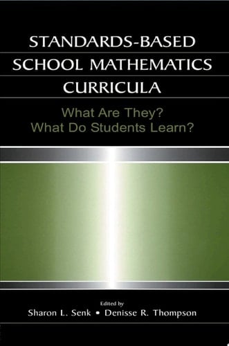 Standards-based School Mathematics Curricula