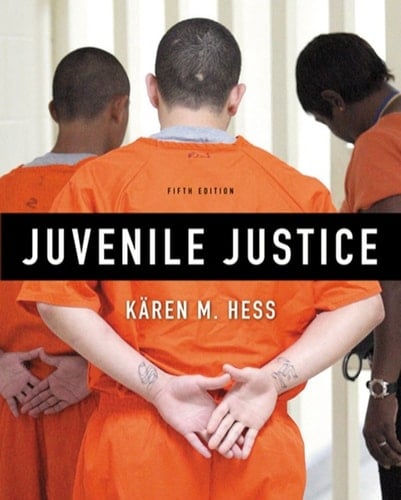Juvenile Justice, 5e