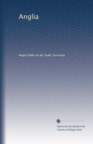 Anglia (v.5 1882) (German Edition)