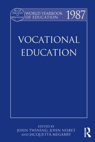 World Yearbook of Education 1987