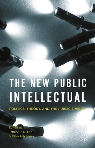 The New Public Intellectual Politics, Theory, and the Public Sphere